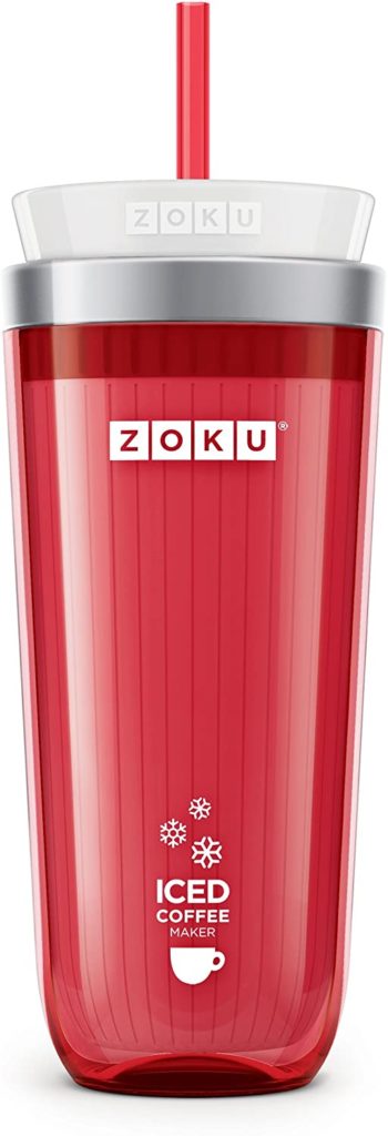 Zoku ZK121-RD Red Iced Coffee Maker