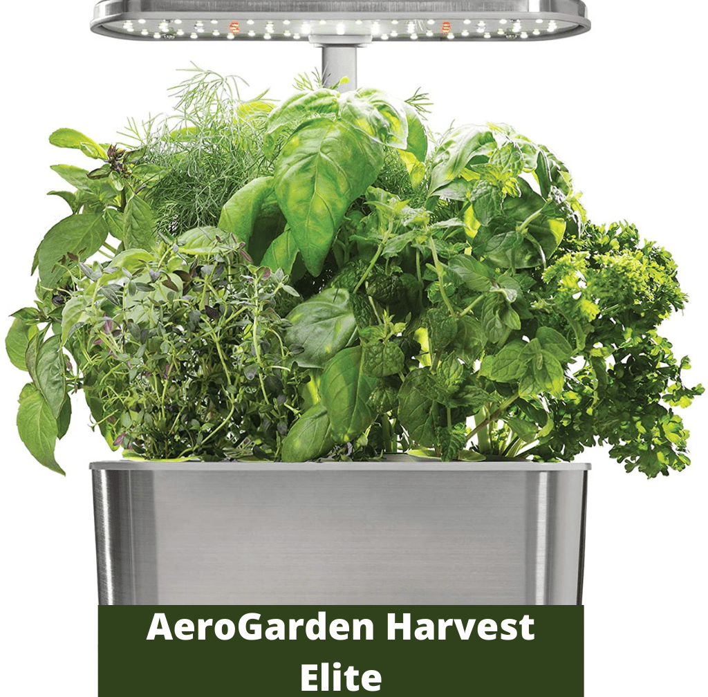AeroGarden Harvest Elite - Indoor Garden with LED Grow Light