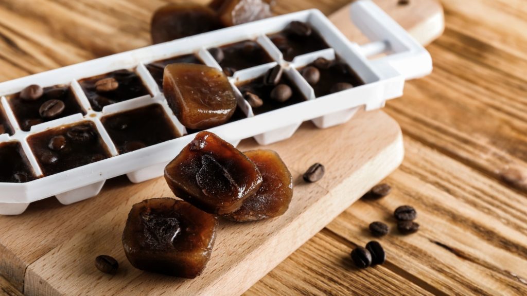 Ice Cubes of Coffee
