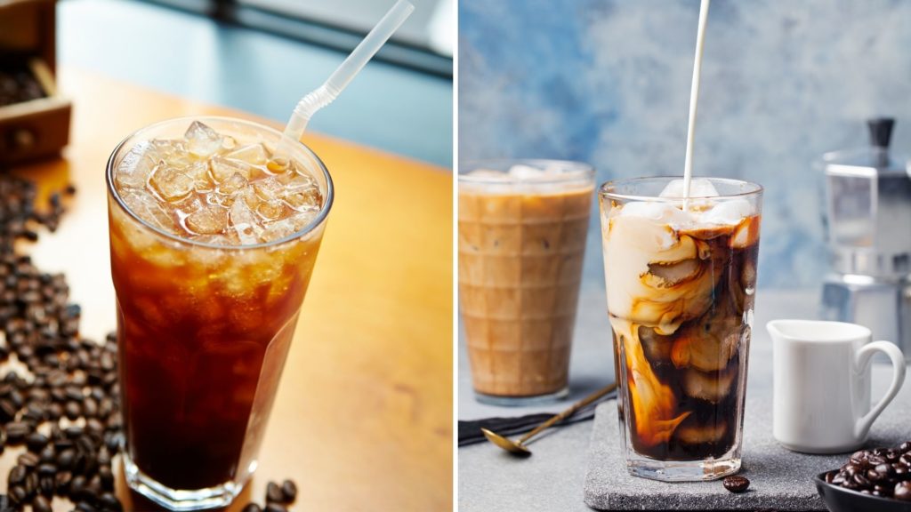 iced coffee